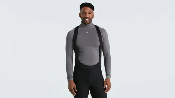 Specialized Men's Tops·Base Layers>Men's Seamless Roll Neck Long Sleeve Base Layer