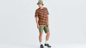 Specialized Men's Casual Wear·Shirts>Men's /Fjällräven Cotton Striped Short Sleeve Tee