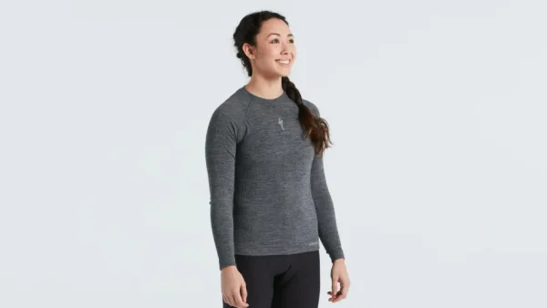 Women Specialized Women's Tops·Base Layers>Women's Merino Seamless Long Sleeve Base Layer