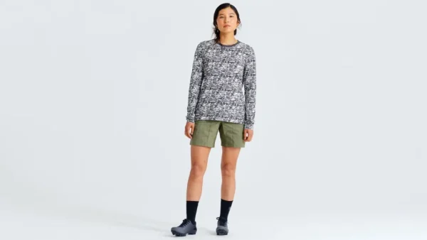 Women Specialized Women's Casual Wear·Shirts>Women's /Fjällräven Cotton Caliswe Long Sleeve Tee