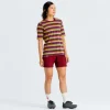 Women Specialized Women's Casual Wear·Shirts>Women's /Fjällräven Cotton Striped Short Sleeve Tee