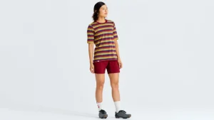 Women Specialized Women's Casual Wear·Shirts>Women's /Fjällräven Cotton Striped Short Sleeve Tee